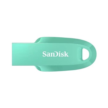 Памет 64GB USB Flash Drive, SanDisk Ultra Curve, USB 3.2, зелена | JAR Computers usb памет ultra curve 3.2 64gb green