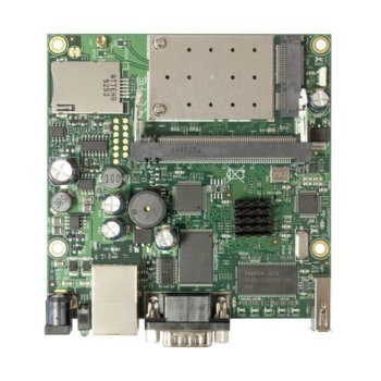 Рутер MikroTik RB411UAHR, мобилен 3G, 2.4GHz, Wireless G, 1x LAN 10/100, 1x RS232, 1x miniSIM, 1x USB, Passive PoE, 1x вградена антена | JAR Computers Mikrotik RB411UAHR