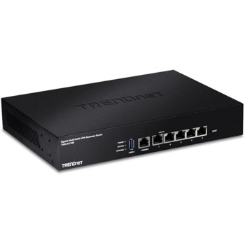 Рутер TRENDnet TWG-431BR, 5 порта, 4x WAN 100/1000, 1x LAN 10/100/1000 или 1x WAN 100/1000, 4x LAN 10/100/1000 | JAR Computers TRENDnet TWG-431BR
