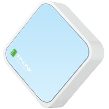 Рутер TP-Link TL-WR802N, 300Mbps, 2.4GHz(300 Mbps), Wireless N, 1x WAN/LAN 100, 1x microUSB, 1x вътрешна антена | JAR Computers TP-LINK TL-WR802N