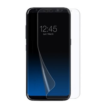 Протектор от закалено стъкло /Tempered Glass/ PET за Samsung S10e, силиконов, черна рамка | JAR Computers Силиконов 3D PET протектор Samsung S10e 0163