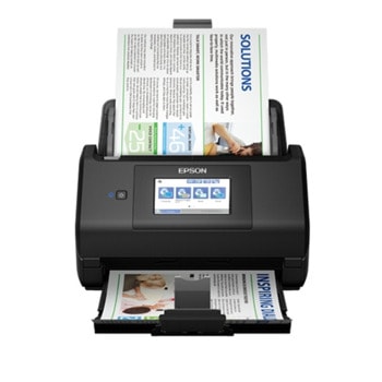 Скенер Epson WorkForce ES-580W, 600 x 600 dpi, A4, двустранно сканиране, ADF, USB, Wi-Fi | JAR Computers Epson WorkForce ES-580W