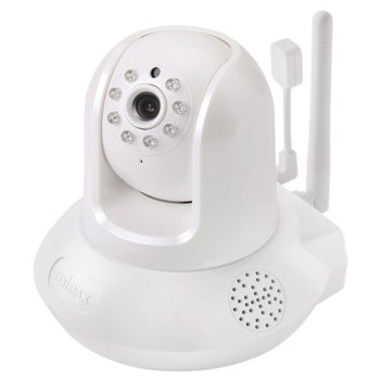 IP камера Edimax IC-7113W, Plug-n-View Smart HD Wi-Fi Pan/Tilt Network camera, IR осветление, wide F2.0 lens, H.264 & MJPEG, микрофон | JAR Computers Edimax IC-7113W Plug-n-View IP Camera