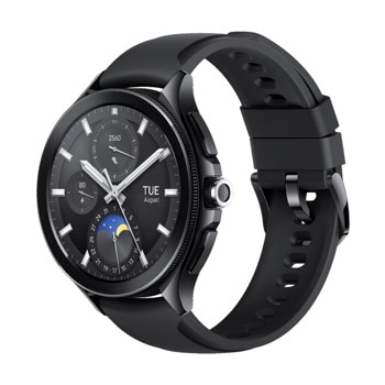 Смарт часовник Xiaomi Watch 2 Pro, 1.43" (3.63 cm), AMOLED дисплей, Bluetooth, Wi-Fi, до 65 часа време на работа, 5АТМ водоустойчив, черен | JAR Computers Xiaomi Watch 2 Pro Bluetooth Black BHR7210GL