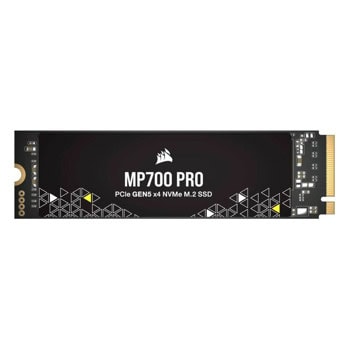 Памет SSD 2TB, Corsair MP700 PRO, NVMe, M.2 (2280), скорост на четене до 12 400MB/s, скорост на запис до 11 800MB/s | JAR Computers Corsair MP700 PRO 2TB CSSD-F2000GBMP700PNH
