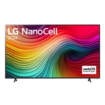 Телевизор LG 86NANO81T3A, 86" (218.44 cm) 4K/UHD Smart TV, HDR10, 100Hz, DVB-T2/C2/S2, Wi-Fi, Bluetooth, LAN, 4x HDMI, 2x USB | JAR Computers Телевизор LG 86NANO81T3A