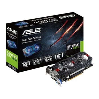 Видео карта GF GTX 650 Ti, 1GB Asus GTX650TI-1GD5, PCI-E 3.0, DDR5, 128bit, HDMI & 2xDVI | JAR Computers GF GTX 650 Ti