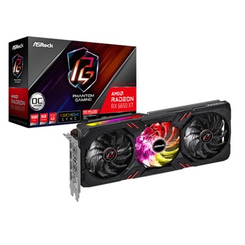 Видео карта AMD Radeon RX 6650 XT, 8GB, ASRock Phantom Gaming D 8GB OC, PCI-E 4.0, GDDR6, 128-bit, DisplayPort, HDMI | JAR Computers ASRock Radeon RX 6650 XT Phantom Gaming D 8GB OC