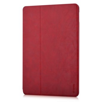 Калъф /тип бележник/ Devia Elite за iPad Pro, до 9.7"(24.6cm), кожен, поставка, червен | JAR Computers Devia Elite