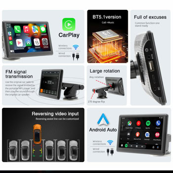 Преносим дисплей за автомобил X500L 13309 | JAR Computers Преносим дисплей за автомобил X500L 13309