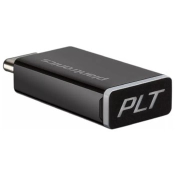 Адаптер Plantronics BT600, USB A/USB C, Bluetooth, черно image