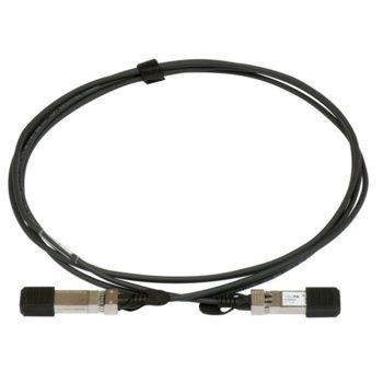 Оптичен пач кабел MIKROTIK S+DA0001, от SFP+ към SFP+, Direct Attach Cable(DAC), 1m image
