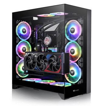 Кутия Thermaltake CTE E660 MX, EATX/ATX/mATX/Mini-ITX, 2x USB 3.0, с прозорец, черна, без захранване | JAR Computers Thermaltake CTE E660 MX CA-1Y3-00M1WN-01