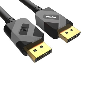 Кабел VCom CG622-1.5m, от DisplayPort(м) към DisplayPort(м), 1.5m, черен | JAR Computers VCom CG622-1.5m