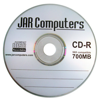 CD R media 700MB, JAR Computers 56x, 1бр.