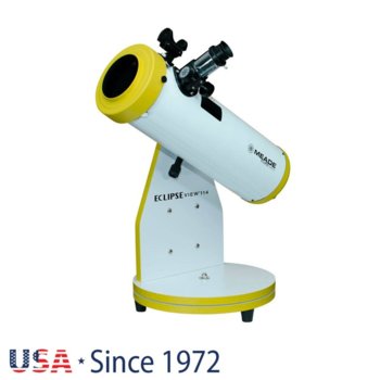 Рефлекторен телескоп Meade EclipseView 114, 114mm апертура, 450mm фокусно разстояние, визьор с червена точка | JAR Computers Рефлекторен телескоп Meade EclipseView 114