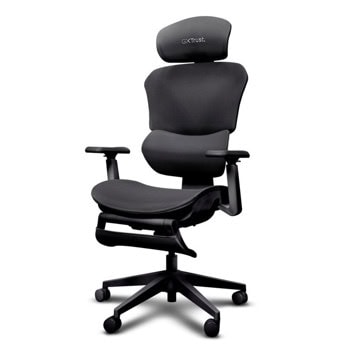 Trust GXT725 Rivara Ergonomic Mesh Black | JAR Computers Trust GXT725 Rivara Ergonomic Mesh Black