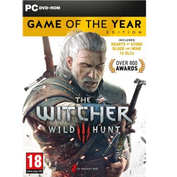 Игра The Witcher 3: Wild Hunt Game Of The Year Edition, за PC | JAR Computers The Witcher 3: Wild Hunt Game Of The Year Edition