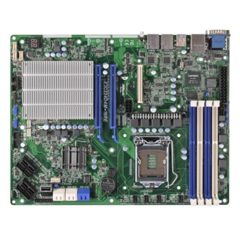Дънна платка за сървър ASRock Rack E3C224D4M-16RE, LGA1150, DDR3 ECC UDIMM, 3x LAN1000, 4x SATA 6Gb/s, 2x SATA 3Gb/s, RAID 0, 1, 5, 10, 2x USB 3.0, ATX | JAR Computers ASRock Rack E3C224D4M-16RE