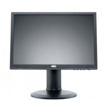 Монитор 19" (48.26 cm) AOC e960Prda (5:4), LED, 5ms, 20 000 000:1, 250cd/m2, DVI, колонки, черен, TCO6.0 | JAR Computers 19 AOC e960Prda 5:4 LED
