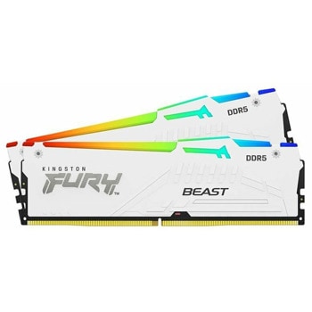 Kingston Fury Beast White RGB 2x32GB DDR5 6000MHz