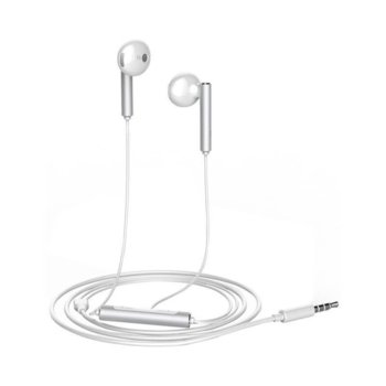 Слушалки Huawei AM116, микрофон, оригинални, сребрист | JAR Computers Huawei AM116 Hi-Fi Stereo Headset Silver 220402224