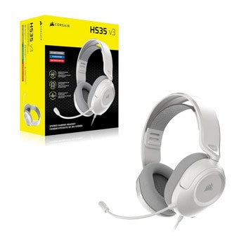 corsair hs35 v3 white ca-9011400-ww