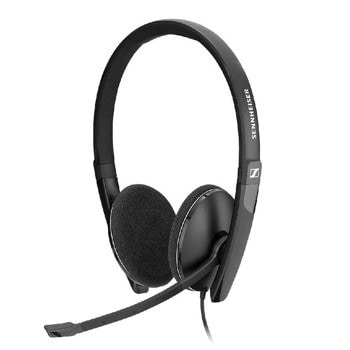 Слушалки Sennheiser PC 3.2 Chat, Jack 3.5mm, шyмoпoтиcкaщ микpoфoн, черни | JAR Computers Sennheiser PC 3.2 Chat 508376