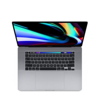 Лаптоп Apple MacBook Pro 16 (MVVJ2ZE/A_Z0XZ000A4/BG)(сив), шестядрен Intel Core i7 2.6/4.5GHz, 16" (40.64 cm) UWQHD Retina Display & Radeon Pro 5300M 4GB GDDR6 (Thunderbolt), 16GB, 512GB SSD, 4x Thunderbolt, macOS, 2.0kg | JAR Computers Apple MacBook Pro 16 (MVVJ2ZE/A_Z0XZ000A4/BG)