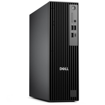 Настолен компютър Dell Pro Slim Plus QBS1250 (BTO106_QBS1250_EMEA), двадесетядрен Intel Core Ultra 7 265 2.4/5.3 GHz, 16GB DDR5, 1TB SSD NVMe, 1x USB 3.2 Gen 2x2 Type-C, клавиатура и мишка, Windows 11 Pro | JAR Computers Dell Pro Slim Plus QBS1250 BTO106_QBS1250_EMEA