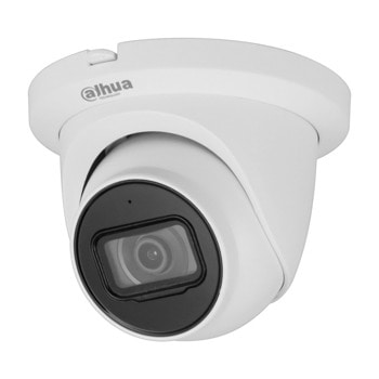 IP камера Dahua IPC-HDW5241TM-ASE-0280B-S3, куполна камера, 2Mpx(1920x1080@25fps), 2.8mm обектив, H.265+/H.265/H.264+/H.264, IR осветленост (до 50м), външна IP67, PoE, microSD до 512GB, микрофон | JAR Computers DAHUA IPC-HDW5241TM-ASE-0280B-S3