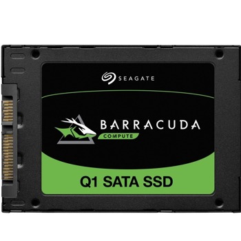Памет SSD 240GB, Seagate Barracuda Q1, SATA 6Gb/s, 2.5"(6.35 cm), скорост на четене 550 MB/s, скорост на запис 450 MB/s | JAR Computers Seagate Barracuda Q1 240GB 2.5 inch ZA240CV1A001
