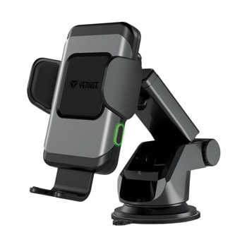 Стойка за телефон Yenkee YSM 610, универсална, за кола, безжично зареждане 10W, черна | JAR Computers Стойка за телефон Yenkee YSM 610 30017095