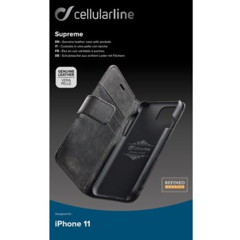 Cellular Line Book Supreme за iPhone 11