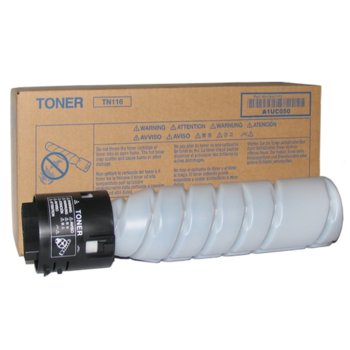 КАСЕТА ЗА KONICA MINOLTA BIZHUB 164 - Black - TN116 - P№ A1UC050 - заб.: 1x11000k | JAR Computers КАСЕТА ЗА KONIKA MINOLTA BIZHUB 164 - Black - TN…
