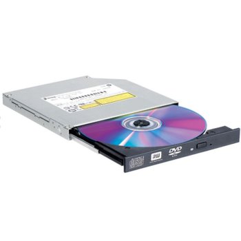 LG GTA0N Slim Internal DVD-RW, вътрешна черна SATA