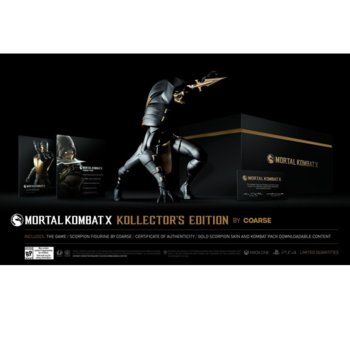 Mortal Kombat X Collector's Edition Coarse