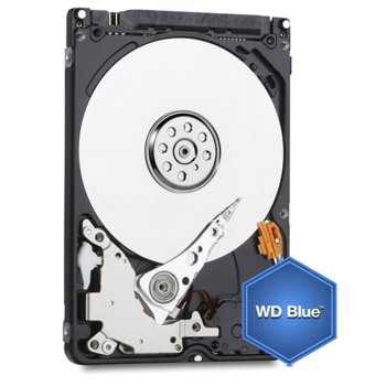 Твърд диск 500GB Western Digital WD5000LPCX, SATA 6Gb/s, 5400rpm, 16MB, 2,5" (6.35 cm) | JAR Computers HDD 500GB WD Blue 7mm SATA3 5400rpm 16MB
