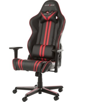 Геймърски стол DXRacer Racing OH/RZ9/NR, черен/червен | JAR Computers DXRacer Racing Red Stripes