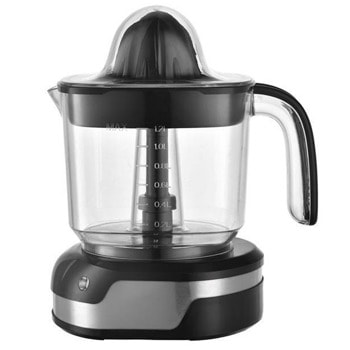 Цитрус преса Crown CCP-6525, 1.2 л. обем, въртене в 2 посоки, 40W, черна | JAR Computers Crown CCP-6525