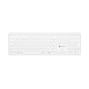 клавиатура natec tang white nkl-2469