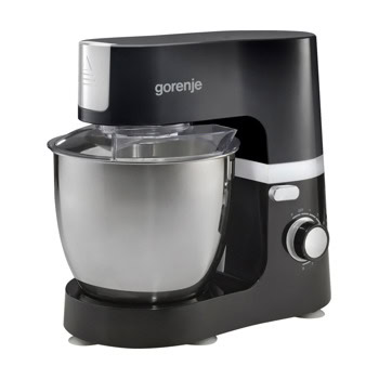 Миксер Gorenje MMC1500PS, 1500W, 8 степени на работа, импулс функция, 7 л. обем на купата, бъркалка за тесто, черен | JAR Computers Gorenje MMC1500PS