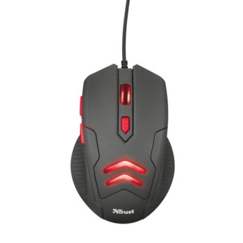 TRUST Ziva Gaming Mouse with mouse pad