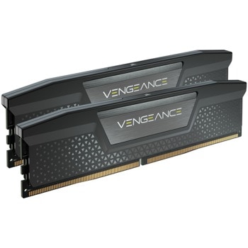 Памет 64GB (2x32GB) DDR5 5200MT/s, Corsair Vengeance (CMK64GX5M2B5200C40), 1.25V | JAR Computers Corsair VENGEANCE CMK64GX5M2B5200C40