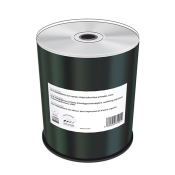 Оптичен носител CD-R, 700MB, Media Range, 52x, 100 бр. | JAR Computers MediaRange CD-R 700MB 52x silver