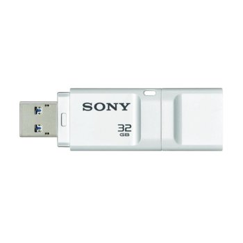 32GB USB Flash, Sony Мicrovault, бял, USB 3.0