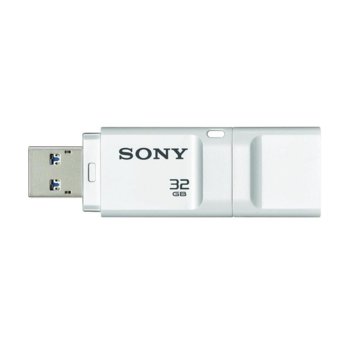 Памет 32GB USB Flash Drive, Sony Мicrovault, USB 3.0, бялa | JAR Computers 32GB USB Flash, Sony Мicrovault, бял, USB 3.0