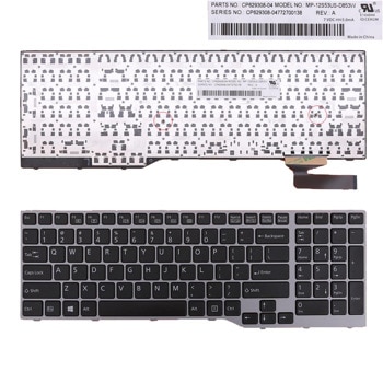 KBD for Fujitsu LifeBook E753 E754 BG