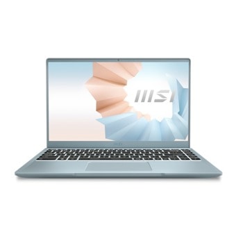 Лаптоп MSI Modern 14 B11MO (9S7-14D312-008)(син), четириядрен Tiger Lake Intel Core i7-1165G7 4.70 GHz, 14.0" (35.56 cm) Full HD IPS Display, (HDMI), 8GB DDR4, 512GB SSD, 1x Type-C USB 3.2, Windows 10 Home | JAR Computers MSI Modern 14 B11MO