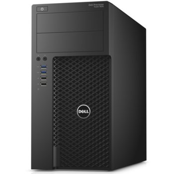 Настолен компютър Dell Precision T3620 MT (#DELL01973), четири-ядрен Skylake Intel Xeon E3-1220 v5 3/3.5GHz, AMD FirePro W5100 4GB, 16GB DDR4 RAM, 256GB SSD + 2TB 7200rpm, 6x USB 3.0, клавиатура и мишка, Windows 7/10 | JAR Computers Dell Precision T3620 MT #DELL01973